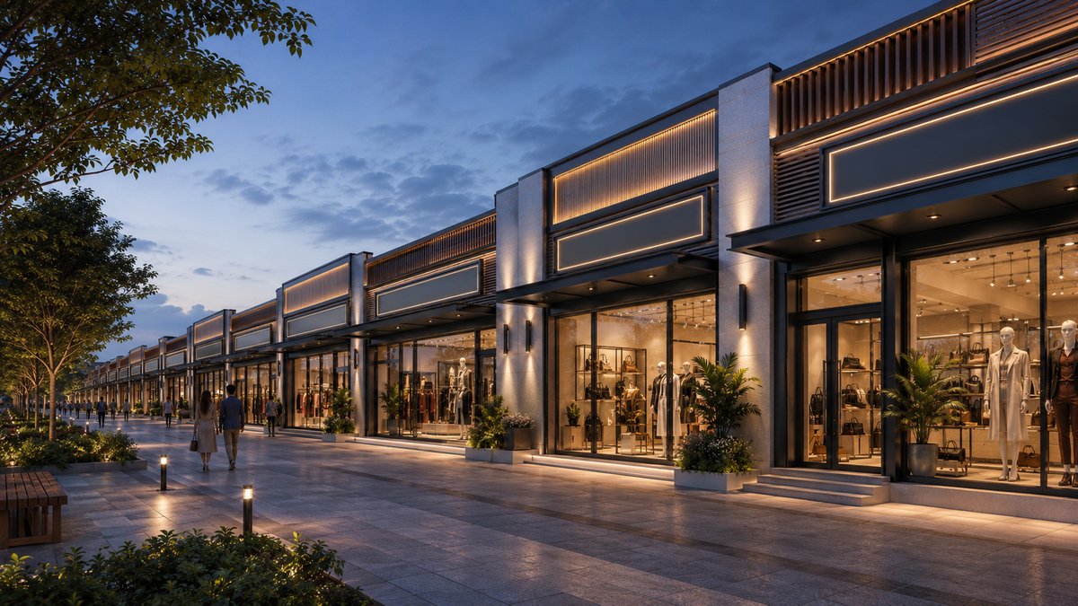 Shops and showrooms project